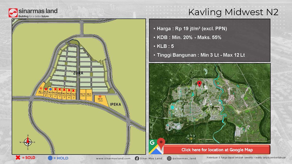 Kavling Midwest N2